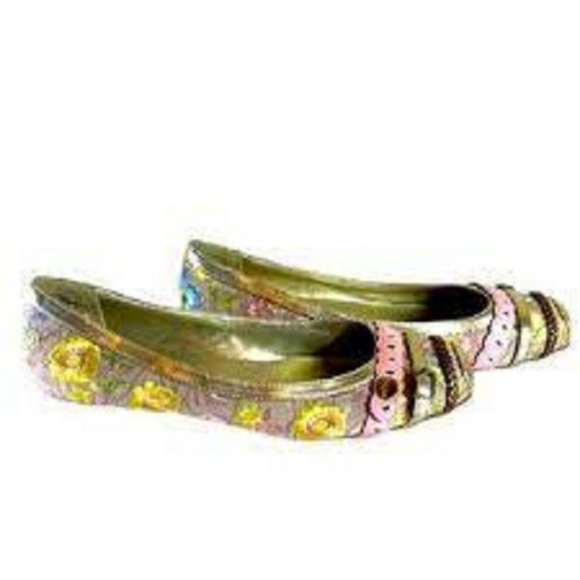 Rialto Loafer Ballet Flats multicolor Shoes Women's size 9.5 - Picture 1 of 9